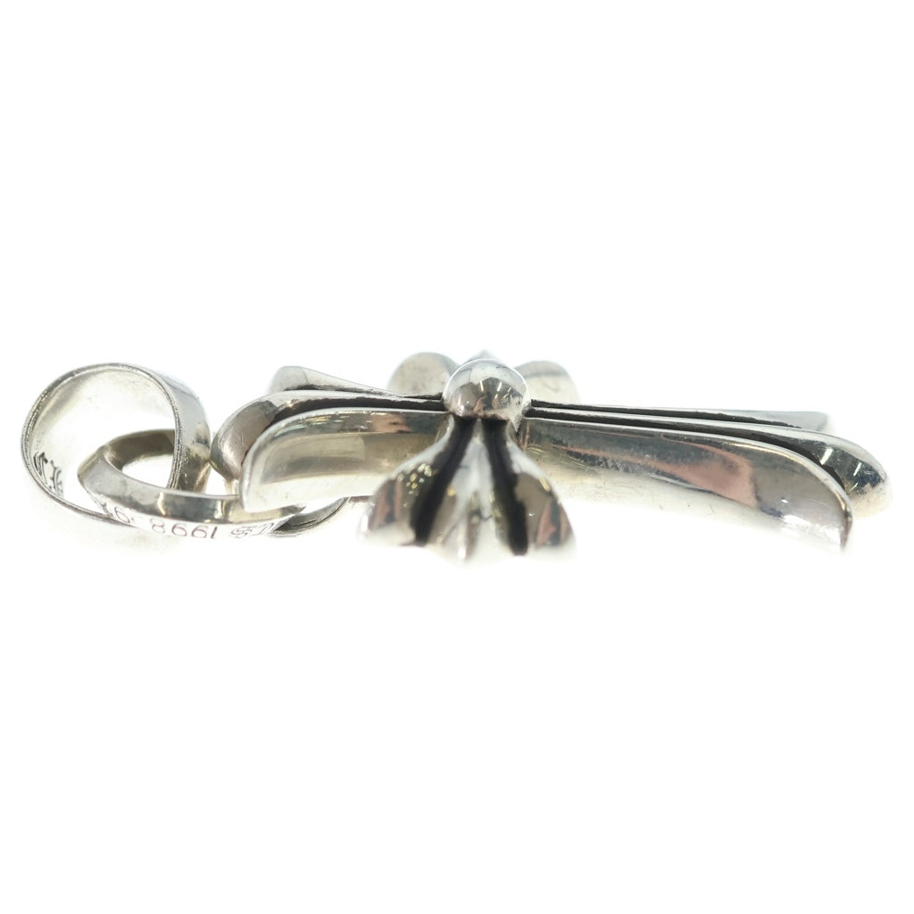 CHROME HEARTS(クロムハーツ) CH CRS SML W/BALE Wベイル スモールCHクロス ペンダントトップ シルバー BCA218