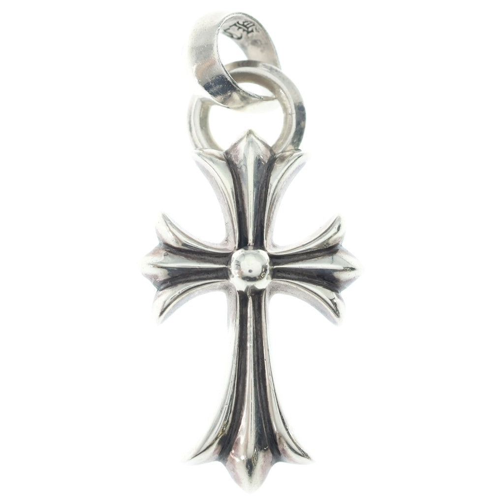 CHROME HEARTS(クロムハーツ) CH CRS SML W/BALE Wベイル スモールCHクロス ペンダントトップ シルバー BCA218