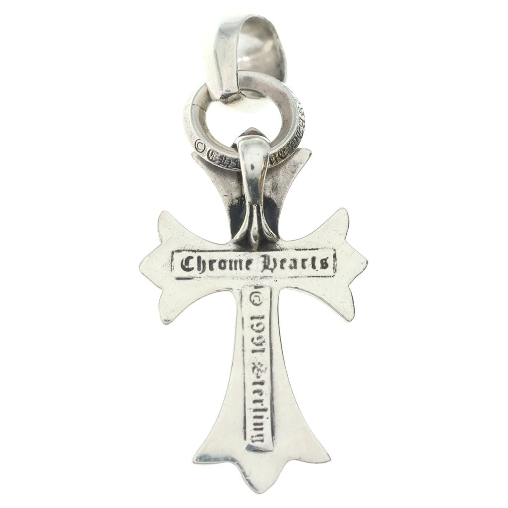 CHROME HEARTS(クロムハーツ) CH CRS SML W/BALE Wベイル スモールCHクロス ペンダントトップ シルバー BCA218