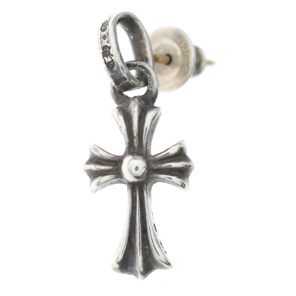 CHROME HEARTS(クロムハーツ) BBY F PPRCHN ベイビーファットクロス ドロップピアス シルバー BCA090