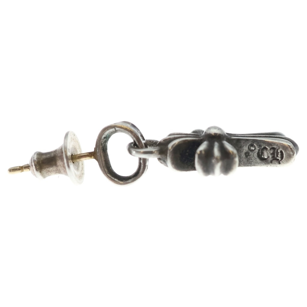 CHROME HEARTS(クロムハーツ) BBY F PPRCHN ベイビーファットクロス ドロップピアス シルバー BCA090