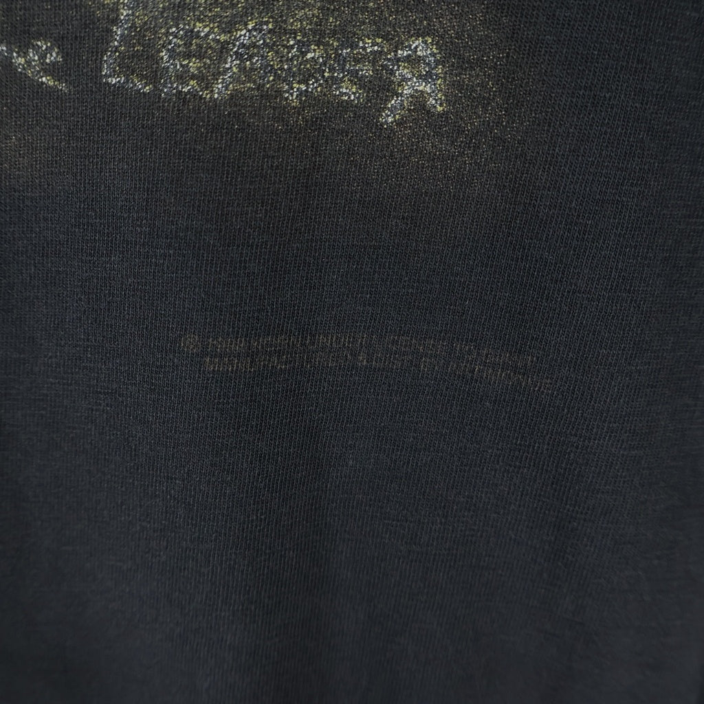 VINTAGE(ヴィンテージ) KORN FOLLOW THE LEADER 両面プリント 半袖Tシャツ ブラック