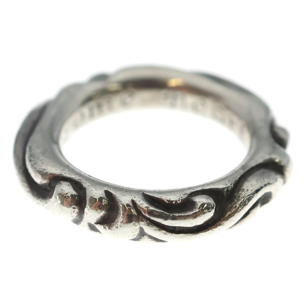 CHROME HEARTS(クロムハーツ) SCRL BAND スクロールバンド リング シルバー BCA35 レディース