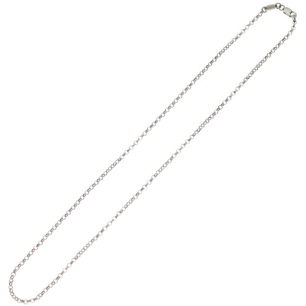 CHROME HEARTS(クロムハーツ) NECKCHAIN R16 ロールチェーンネックレス 16inch シルバー BCA082
