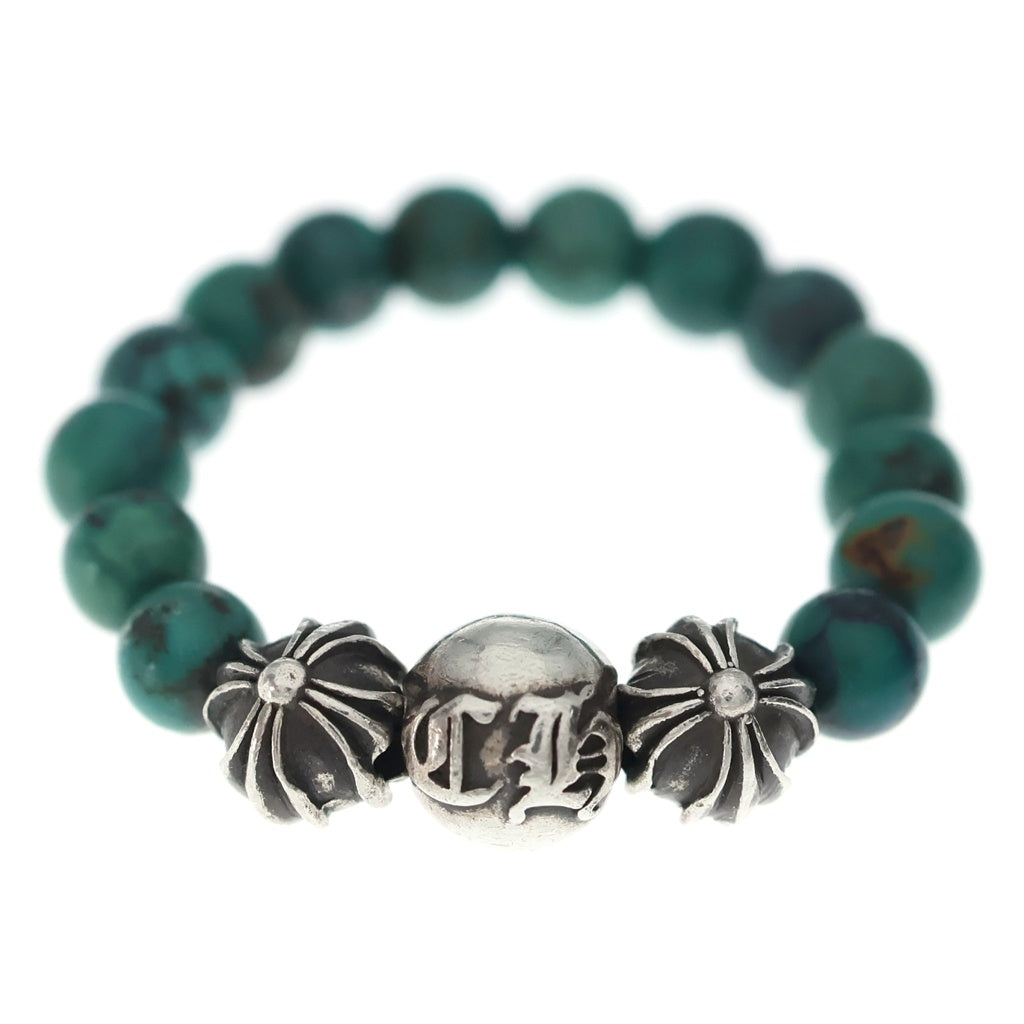 CHROME HEARTS(クロムハーツ) BEAD RING ビーズ ターコイズリング