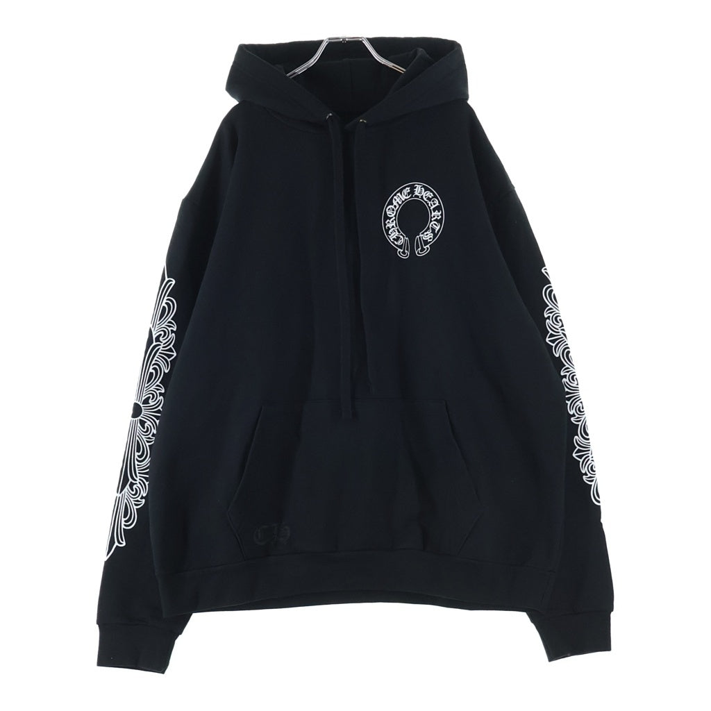CHROME HEARTS(クロムハーツ) SWTSHRT PLVR 袖フローラル バックホース