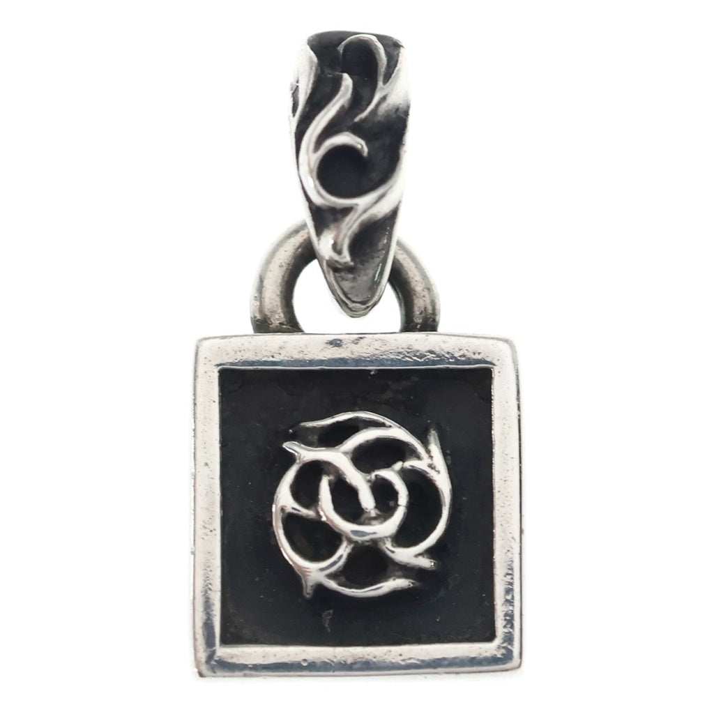 CHROME HEARTS(クロムハーツ) FRAMED FLRL フレームド フローラル チャーム ペンダントトップ シルバー