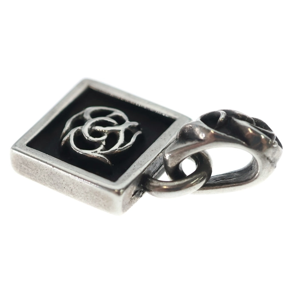 CHROME HEARTS(クロムハーツ) FRAMED FLRL フレームド フローラル チャーム ペンダントトップ シルバー