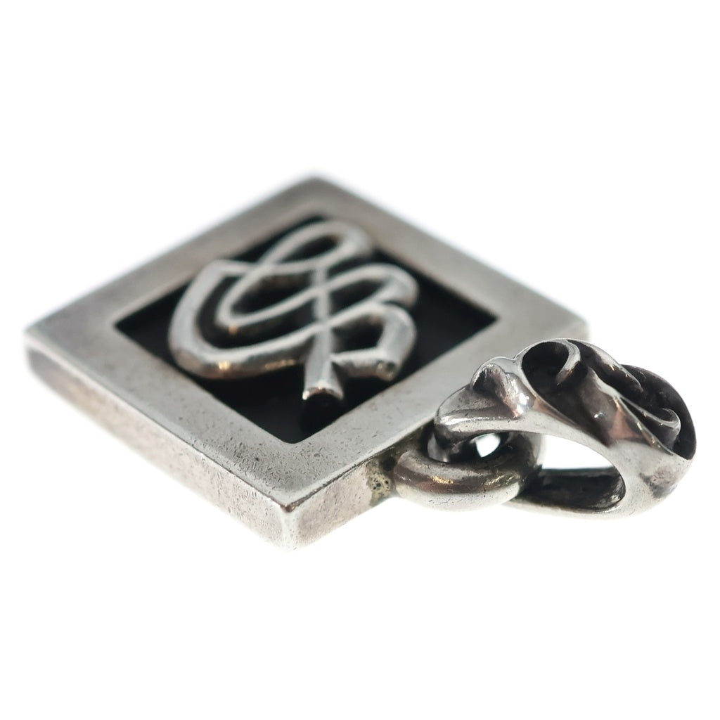 CHROME HEARTS(クロムハーツ) FRAMED LETTER BLOCK フレームド レターブロック S アルファベットチャーム シルバー