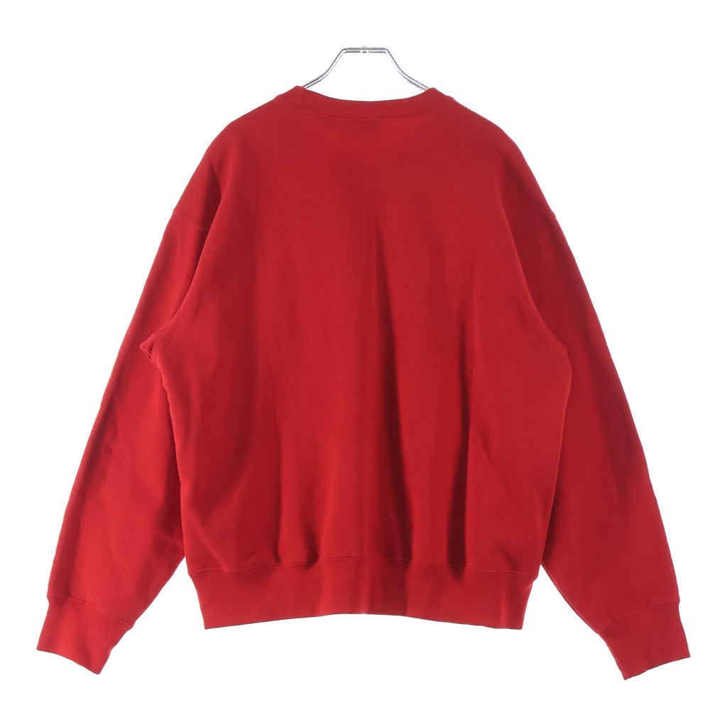 SUPREME(シュプリーム) 24SS Established Crewneck エスタブリッシュド クールネック スウェット トレーナー レッド