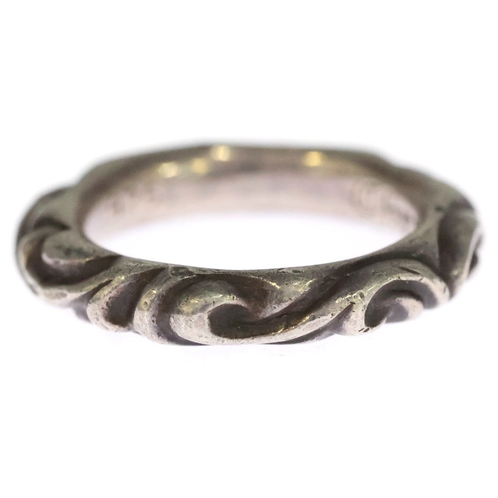 CHROME HEARTS(クロムハーツ) SCRL BAND スクロールバンド リング シルバー BCA351
