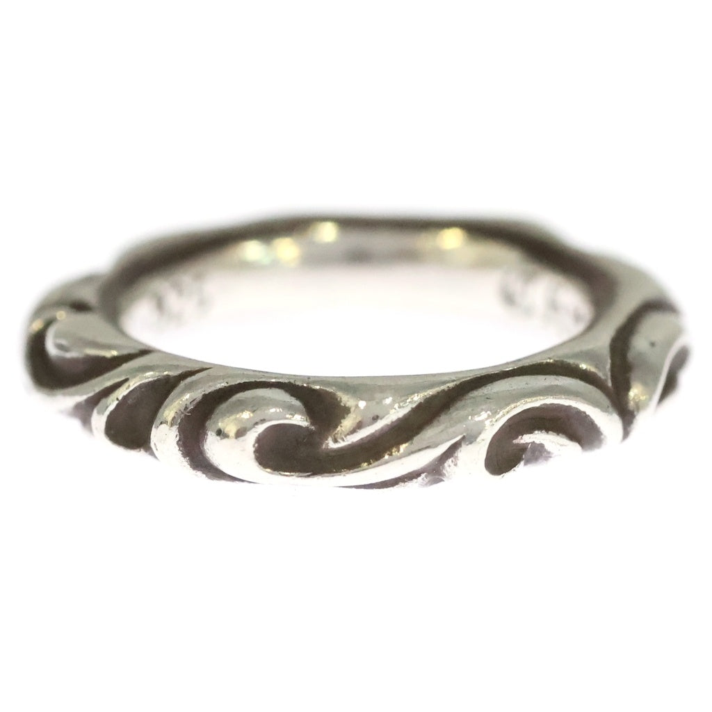 CHROME HEARTS(クロムハーツ) SCRL BAND スクロールバンド リング シルバー BCA351