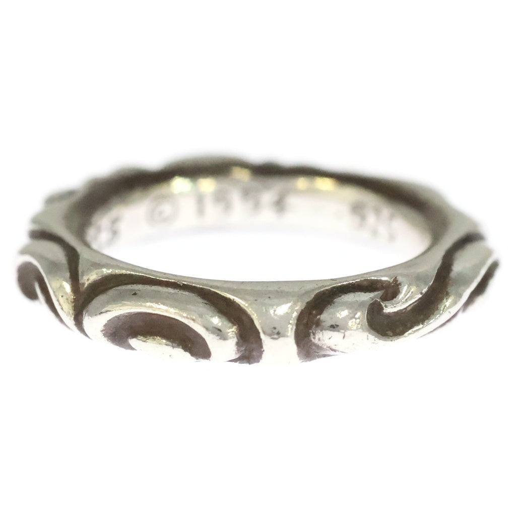 CHROME HEARTS(クロムハーツ) SCRL BAND スクロールバンド リング シルバー BCA351