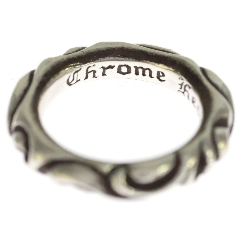 CHROME HEARTS(クロムハーツ) SCRL BAND スクロールバンド リング シルバー BCA351