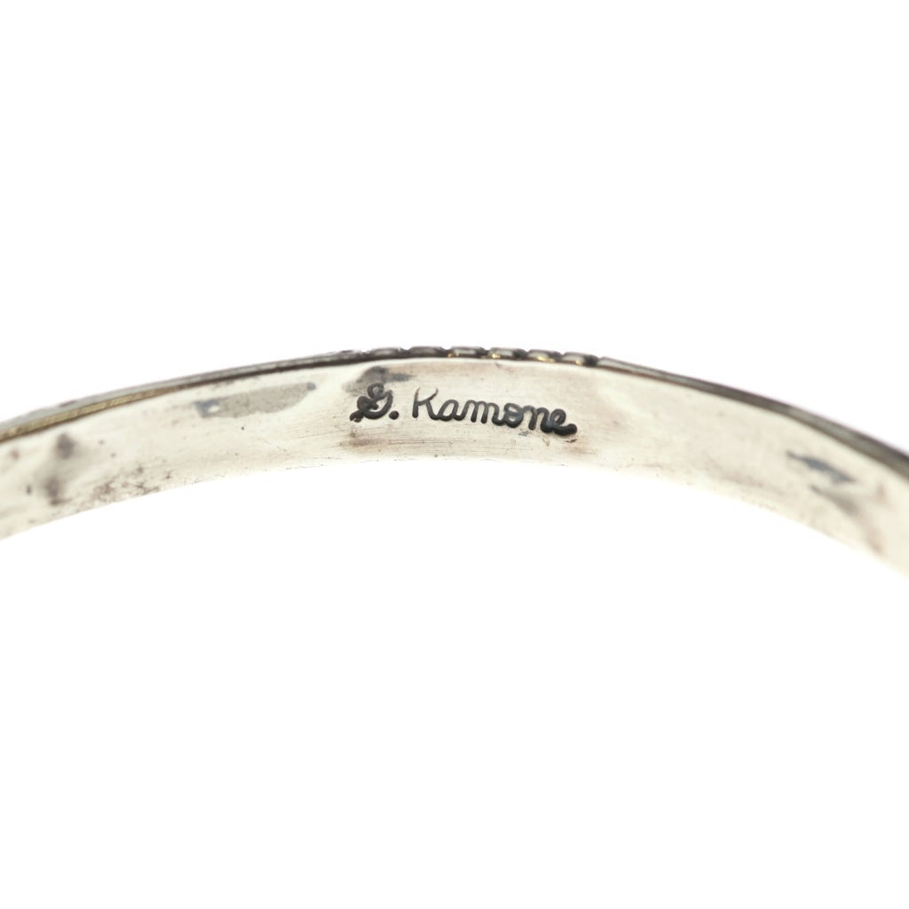 INDIAN JEWELRY(インディアンジュエリー) NAVAJO Geneva Ramone ナバホ族 ジェネバ ラモーン トライアングルバングル シルバー