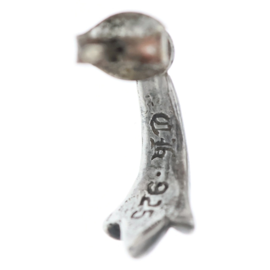CHROME HEARTS(クロムハーツ) STUD CRSSTAL クロステイルスタッド ピアス シルバー