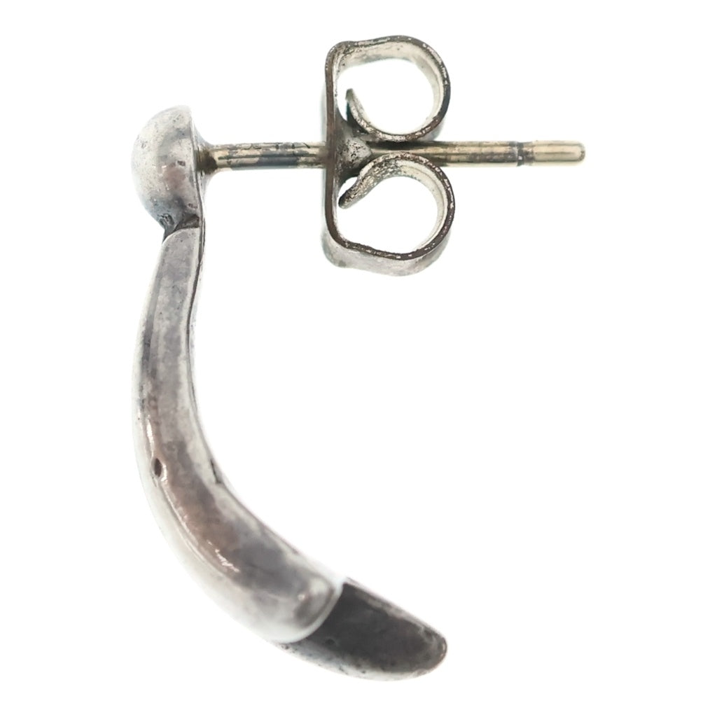 CHROME HEARTS(クロムハーツ) STUD CRSSTAL クロステイルスタッド ピアス シルバー