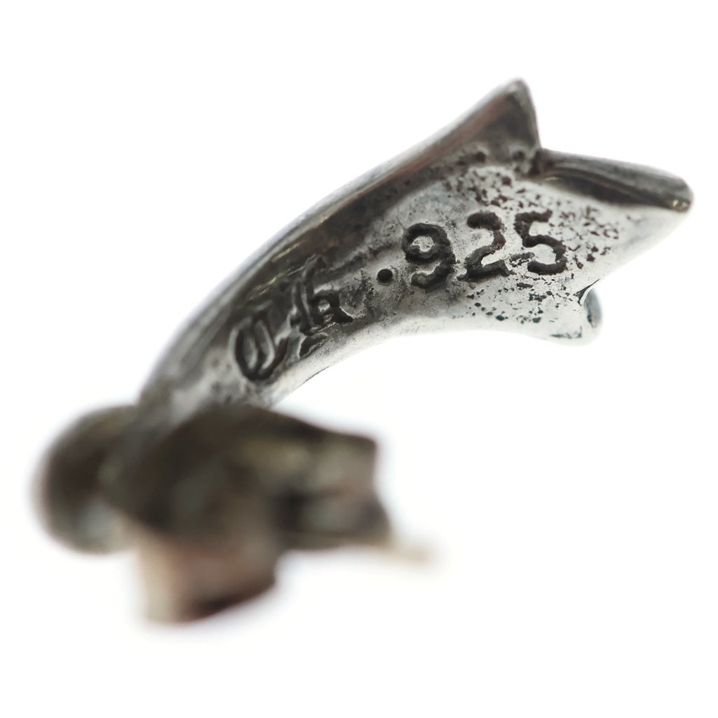 CHROME HEARTS(クロムハーツ) STUD CRSSTAL クロステイルスタッド ピアス シルバー