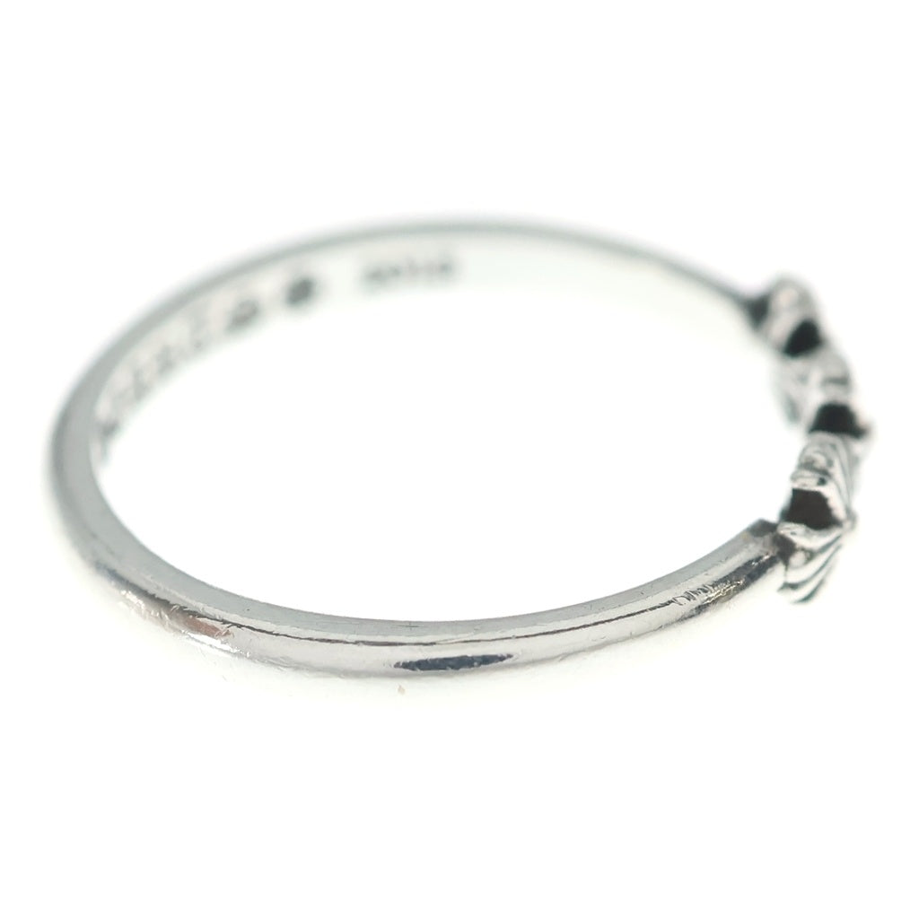 CHROME HEARTS(クロムハーツ) BUBBLGUM RING 3CH PLUS バブルガム CHプラス リング シルバー