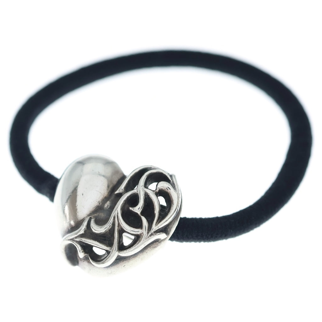 CHROME HEARTS(クロムハーツ) HAIRBAND ハートボール ヘアバンド ヘアゴムコンチョ シルバー