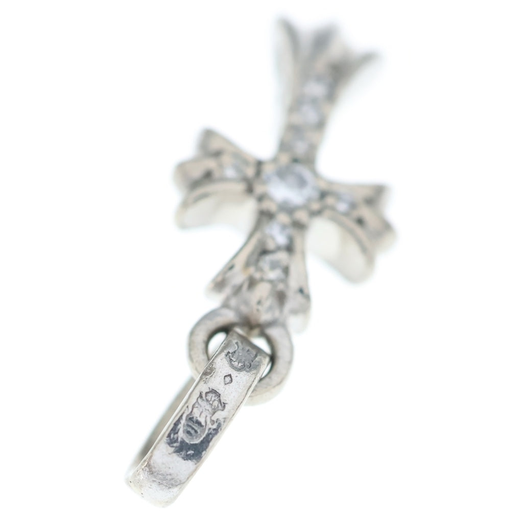 CHROME HEARTS(クロムハーツ) 18KWG CRS BBYFAT P/DIA ベイビー