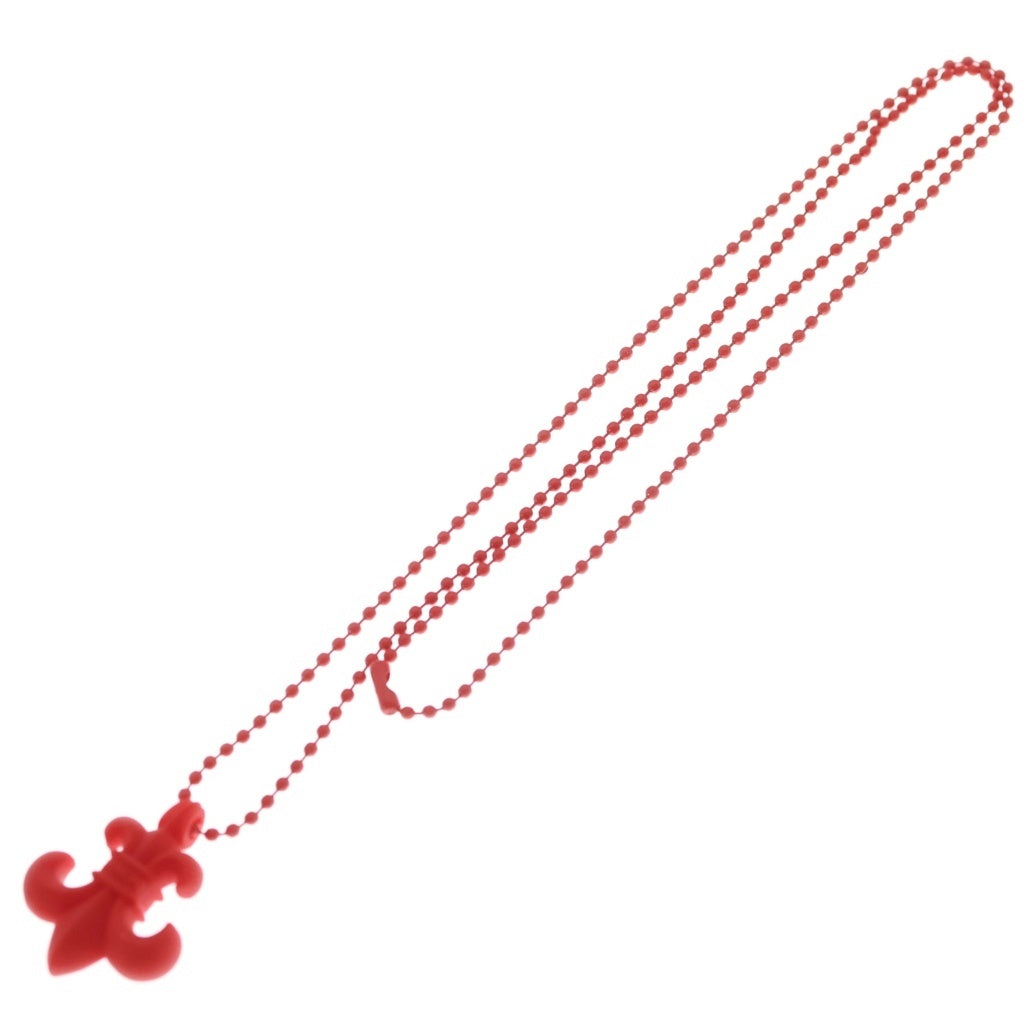 CHROME HEARTS(クロムハーツ) RUBBER BS FLUER BSフレア シリコンラバーネックレス ブラック