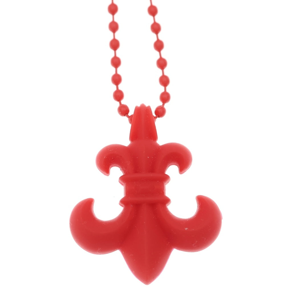 CHROME HEARTS(クロムハーツ) RUBBER BS FLUER BSフレア シリコンラバーネックレス ブラック