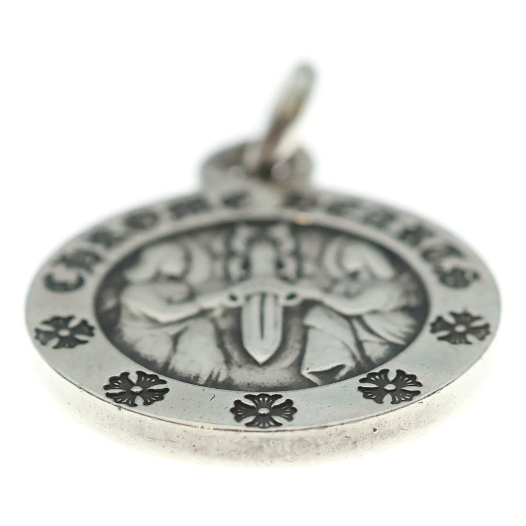 CHROME HEARTS(クロムハーツ) CHRM ANGL MDL V2 エンジェルメダルチャーム ペンダントトップ シルバーBCA229