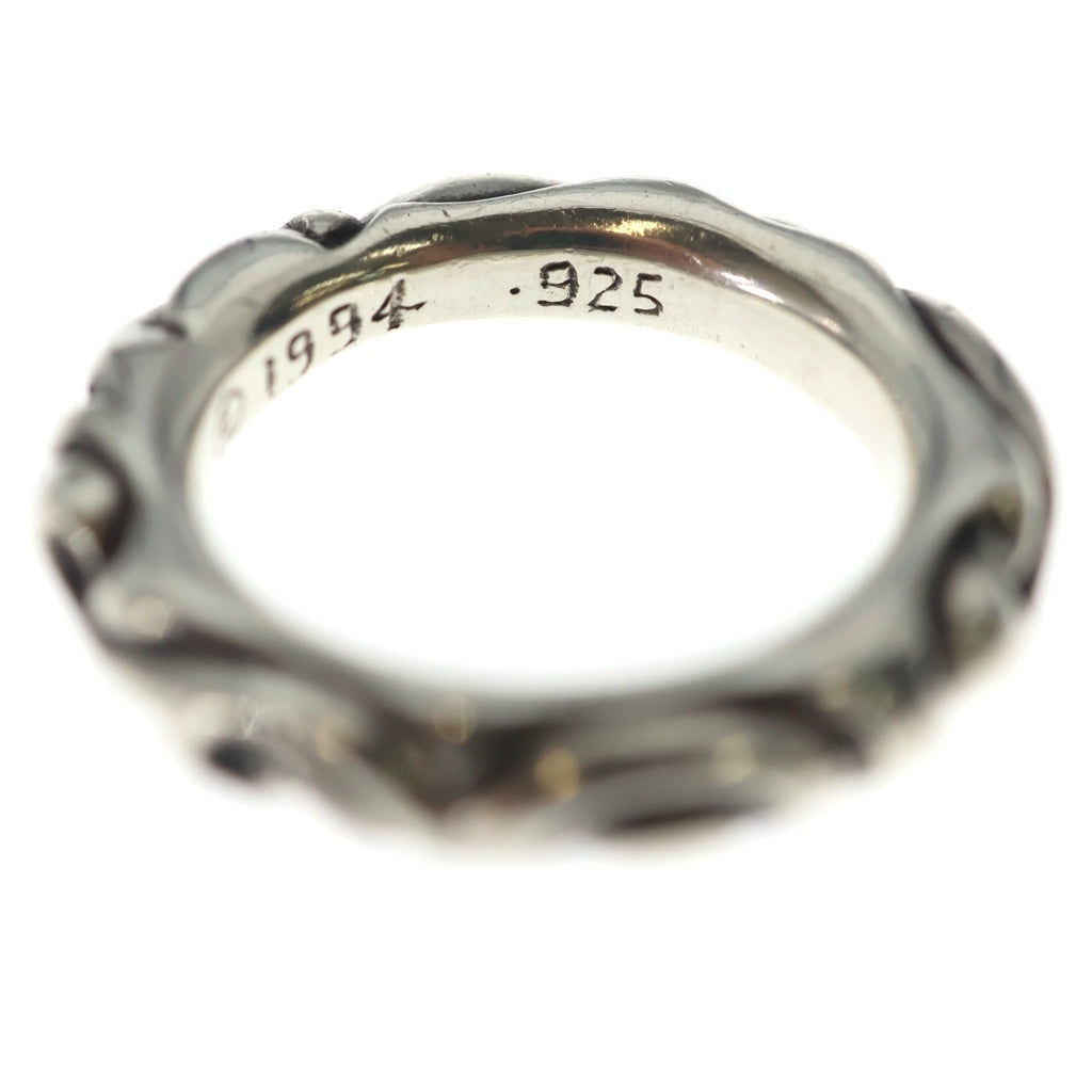 CHROME HEARTS(クロムハーツ) SCRL BAND スクロールバンド リング シルバー BCA351
