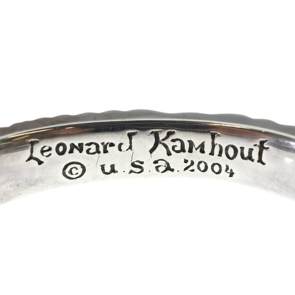 LEONARD KAMHOUT(レナードカムホート) ラブバイト カフ バングル シルバー