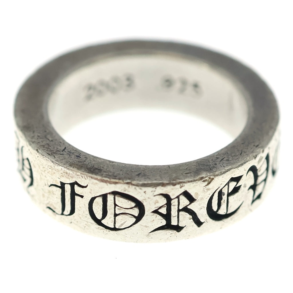 CHROME HEARTS(クロムハーツ) 6mm SPACER FOREVER 6mmスペーサーリング フォーエバーシルバーBCA337