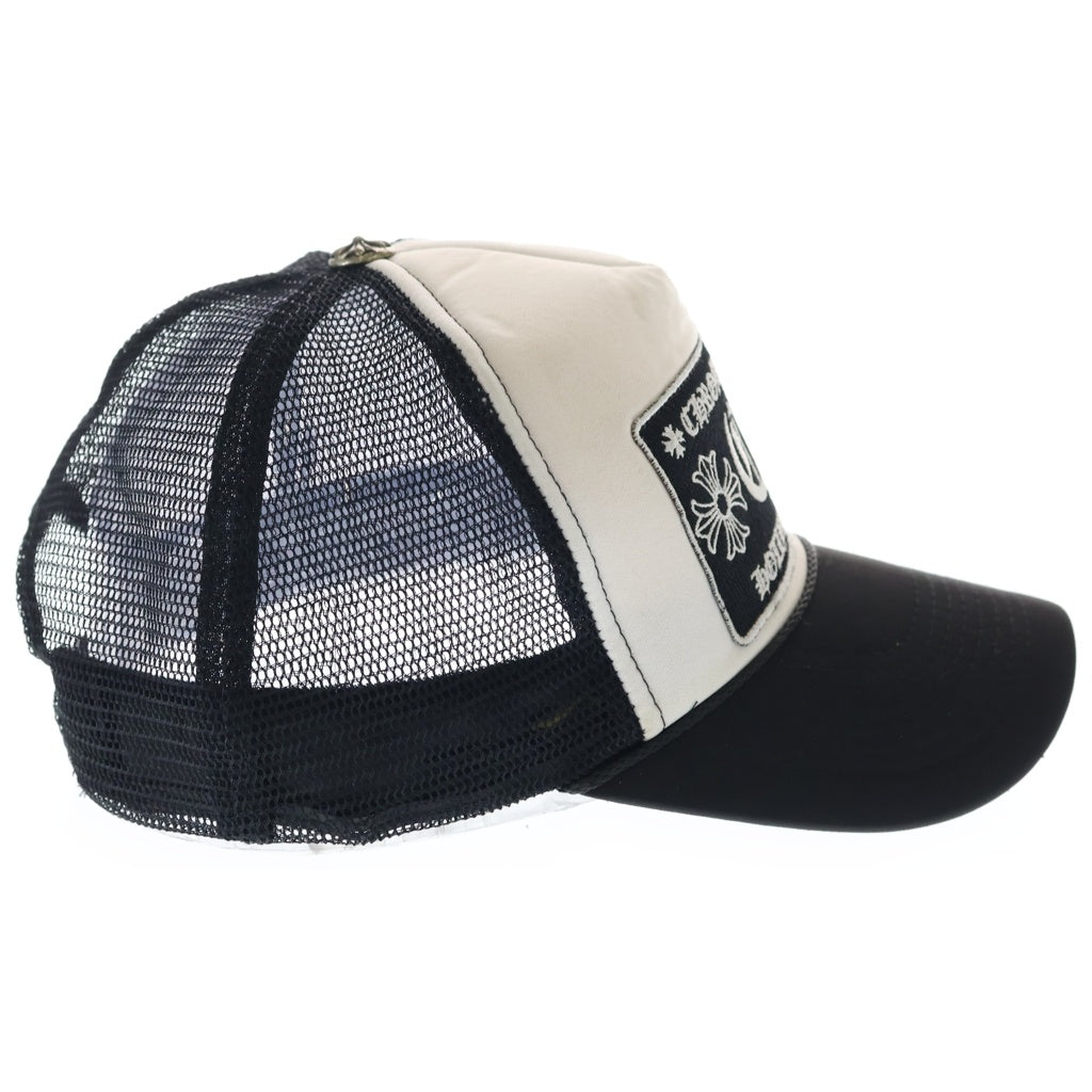 CHROME HEARTS(クロムハーツ) TRUCKER CAP トラッカー メッシュキャップ ホワイト/ブラック