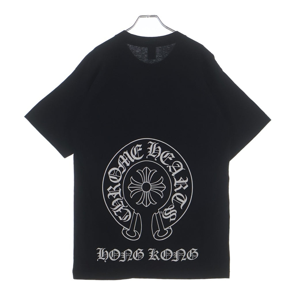 CHROME HEARTS(クロムハーツ) OLD CH T-SHIRT 香港限定 ホースシュープリント Tシャツ ブラック