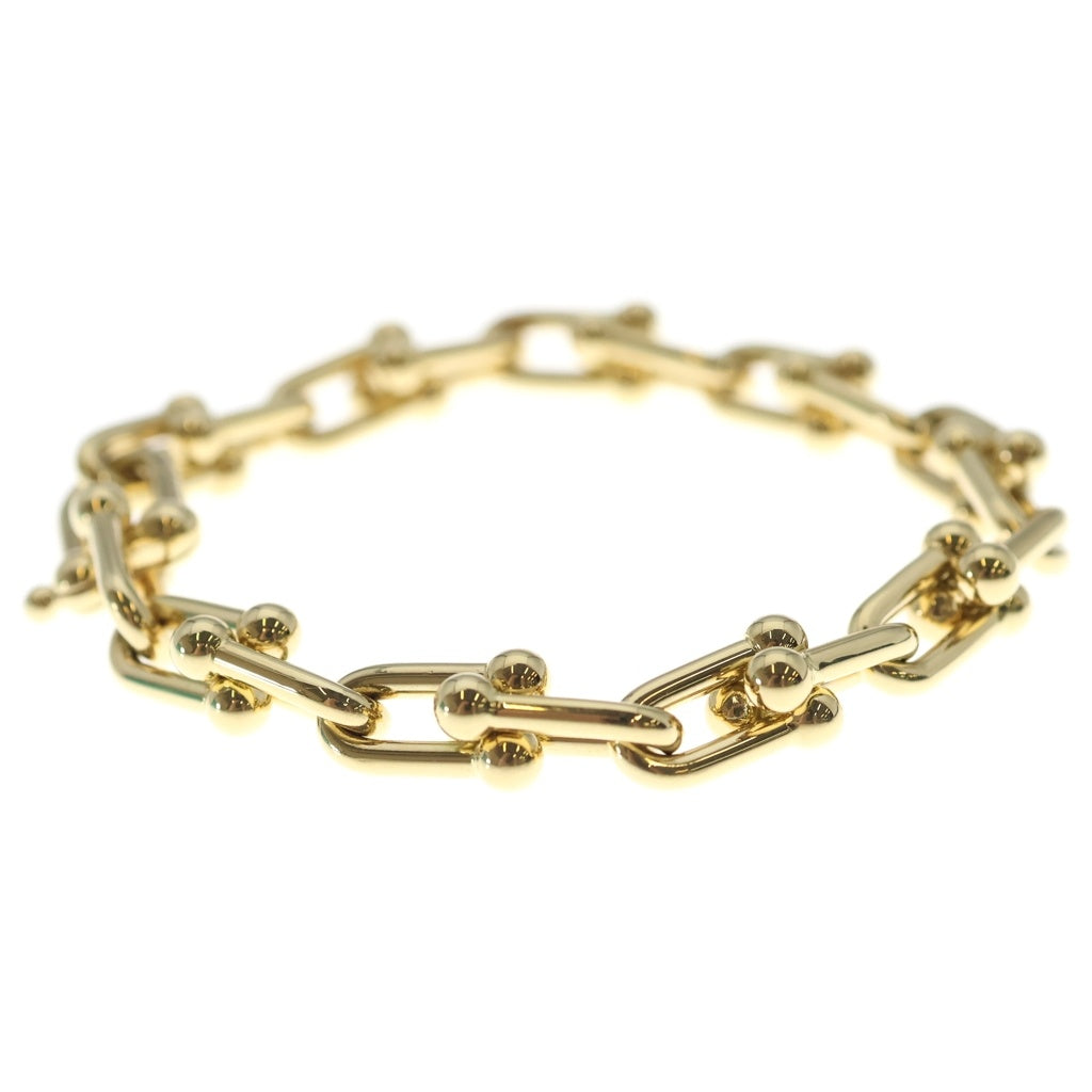 TIFFANY & Co.(ティファニー) HardWear ハードウェア K18YG ミディアムリンク ブレスレット ゴールド