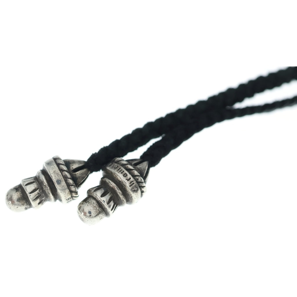 CHROME HEARTS(クロムハーツ) CH CRS SMLスモールCHクロス BC ボロチップブレイド ネックレス シルバー BCA220