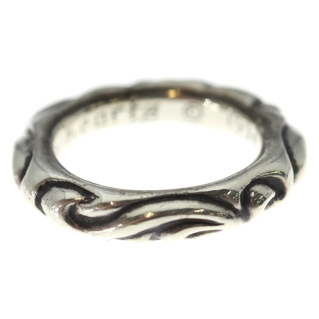 CHROME HEARTS(クロムハーツ) SCRL BAND スクロールバンド リング シルバー BCA351