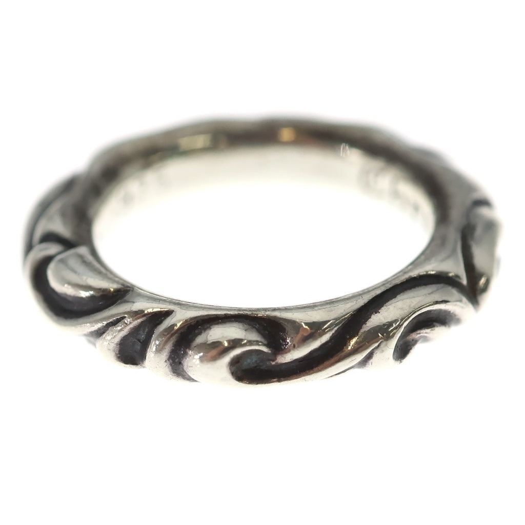 CHROME HEARTS(クロムハーツ) SCRL BAND スクロールバンド リング シルバー BCA351