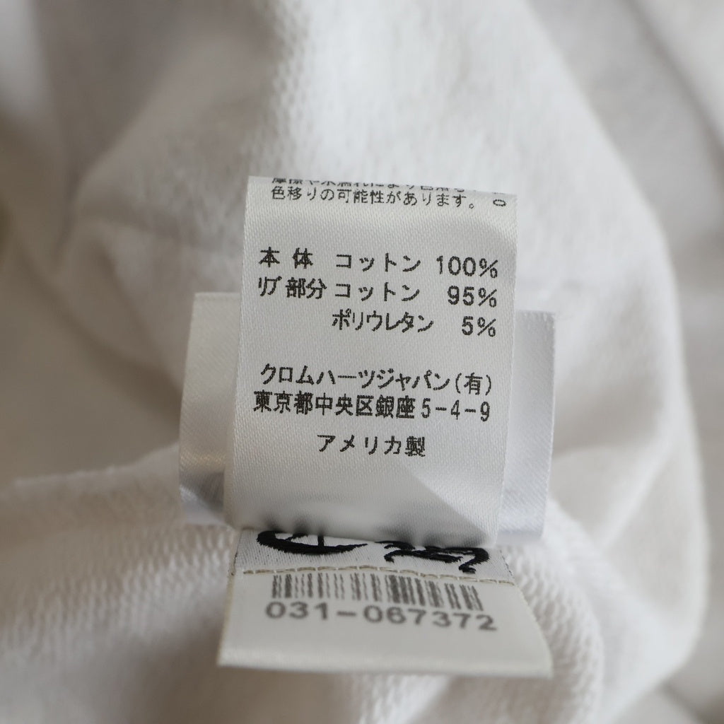 CHROME HEARTS(クロムハーツ) SWTSHRT HD ZIP CHプラス総柄バックホースプリントジップパーカー ホワイト