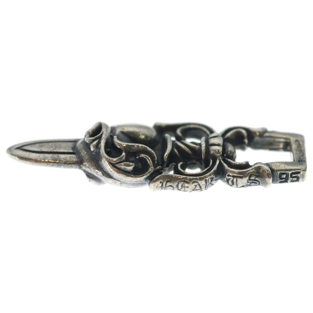 CHROME HEARTS(クロムハーツ) DAGGER HEART ダガーハート ペンダントトップ シルバー BCA243