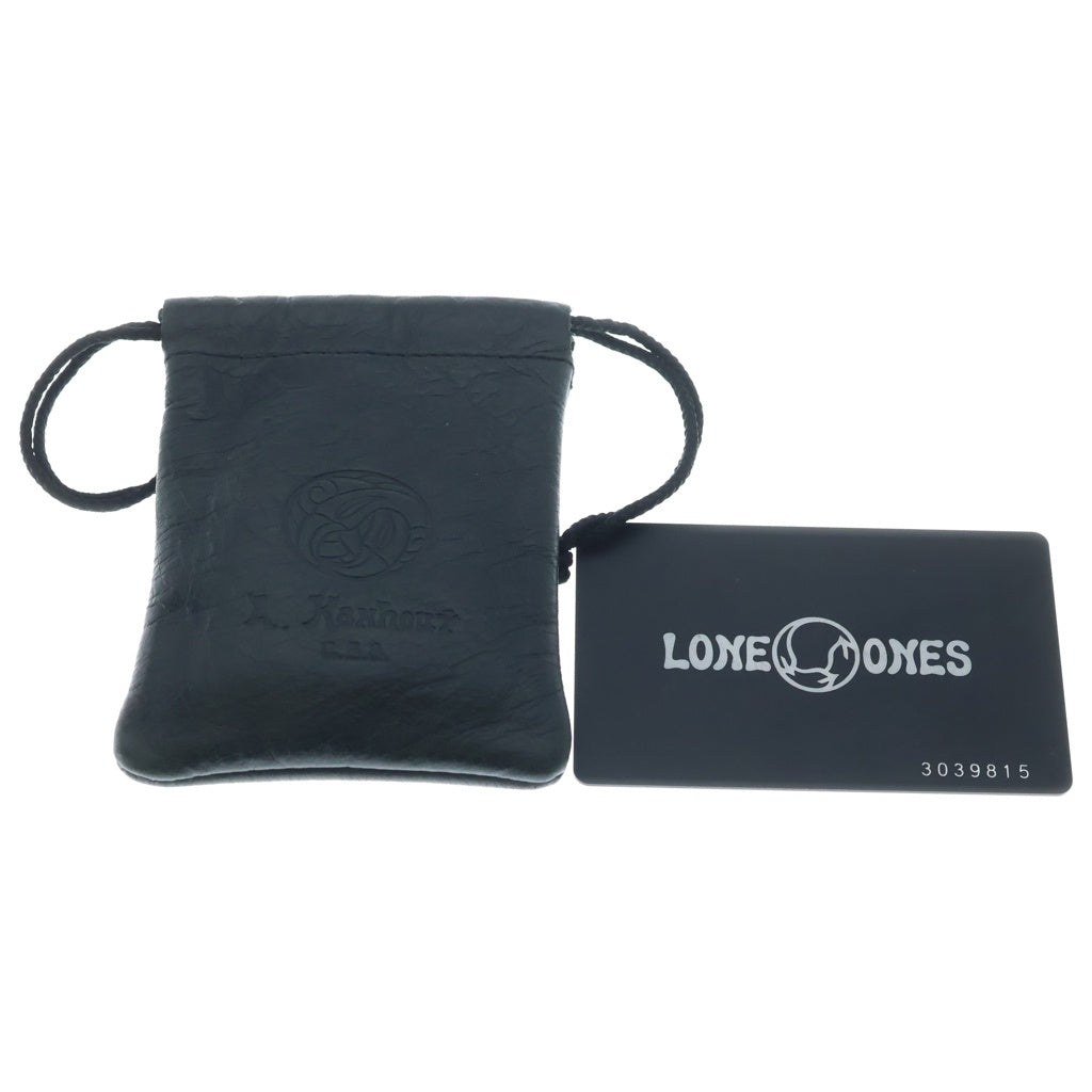 LONE ONES(ロンワンズ) Two Bell Hanger 2 クレーンベル スモール ミディアム ハンガー ペンダント メイティングフライト フック ボックスチェーン L ネックレス シルバー