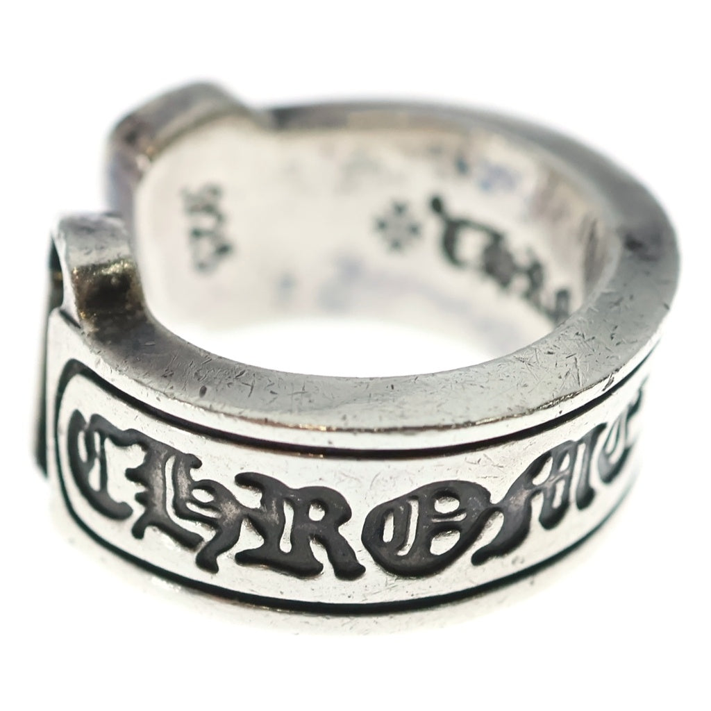 CHROME HEARTS(クロムハーツ) LG SCROLL LABEL ラージスクロールラベル リング シルバーBCA383