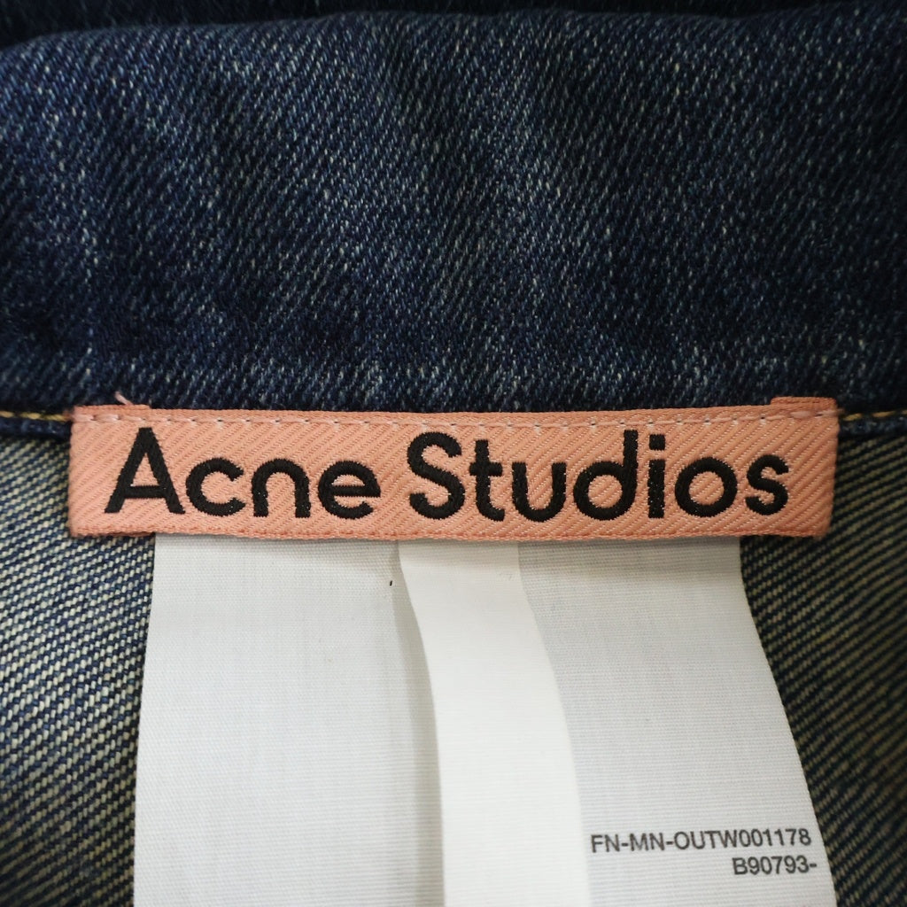 Acne Studios(アクネ ストゥディオズ) コーティング加工 デニムジャケット インディゴ B90793