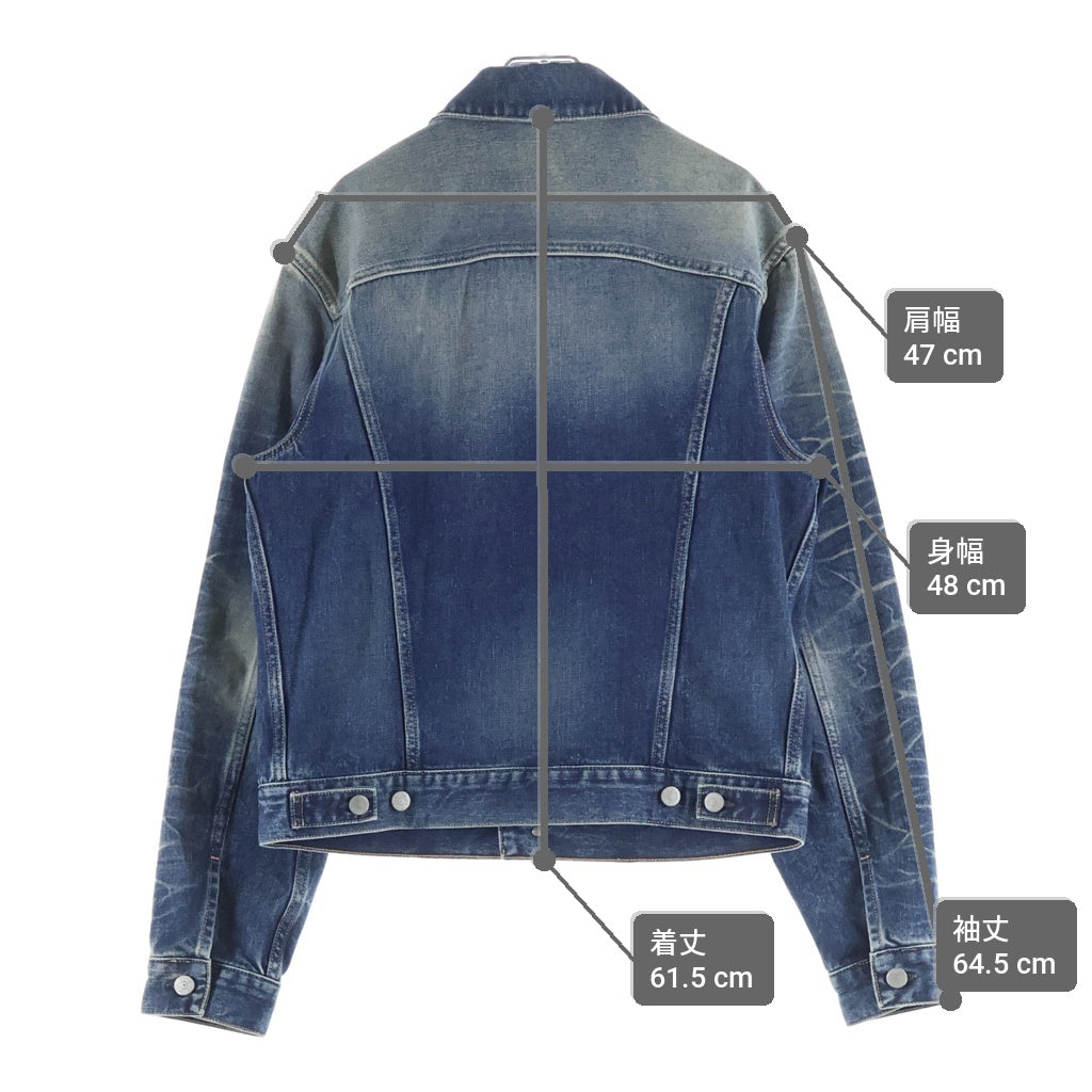 Acne Studios(アクネ ストゥディオズ) コーティング加工 デニムジャケット インディゴ B90793