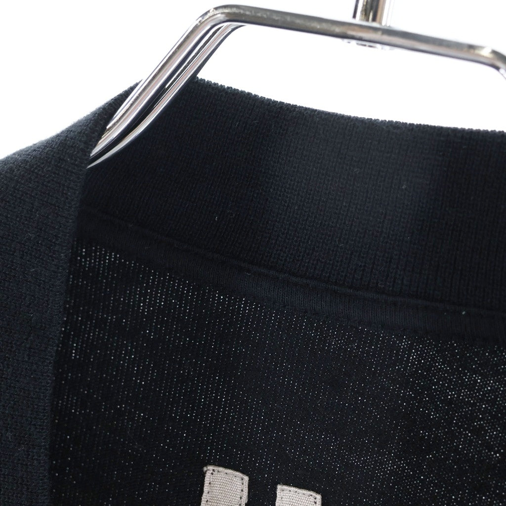 Rick Owens(リックオウエンス) JUMBO PETER FLIGHT ジップカーディガン ブラック RU02C7243-BA