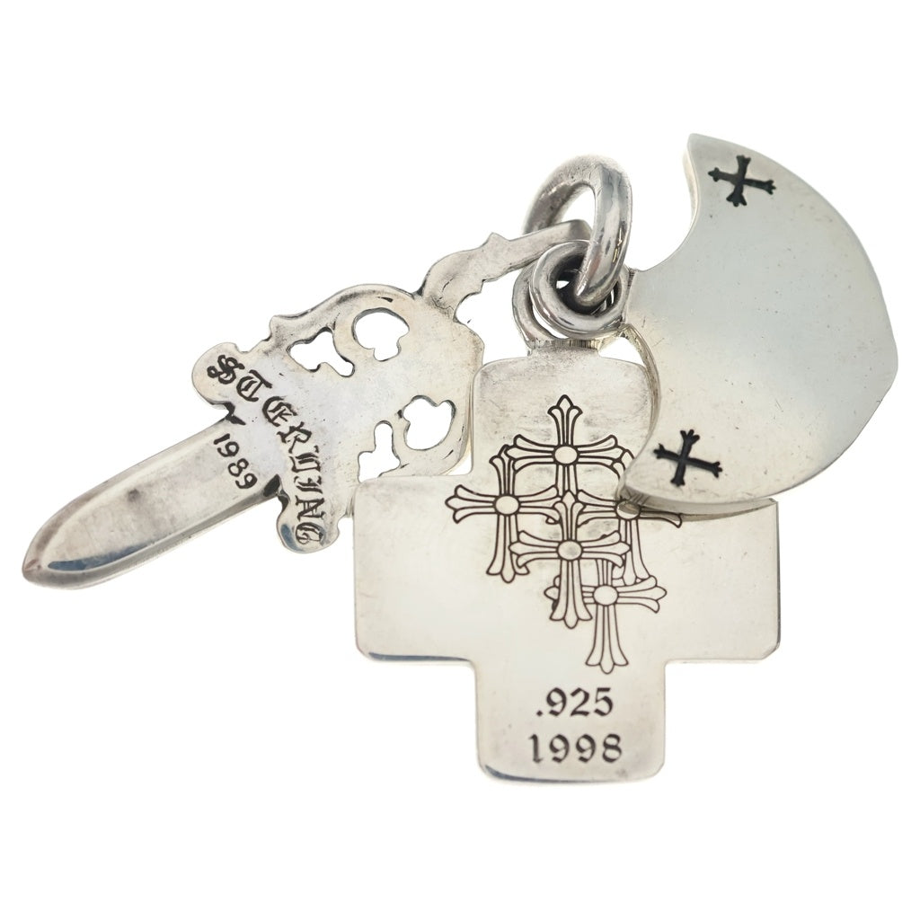 CHROME HEARTS(クロムハーツ) 3TRINKETS 3トリンケッツ ペンダントトップ シルバー BCA202