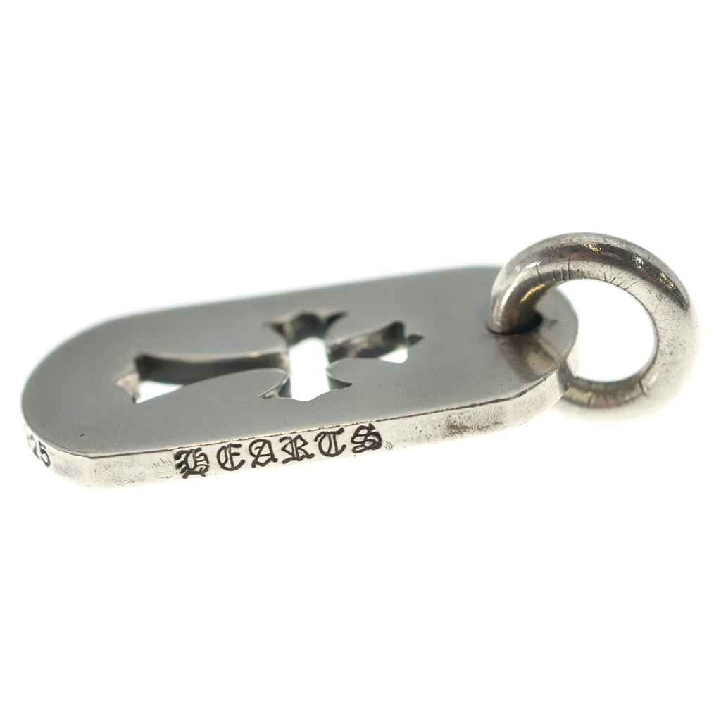 CHROME HEARTS(クロムハーツ) D TAG SML CO CRS カットアウトクロスドッグタグ スモール ペンダントトップ シルバー BCA242
