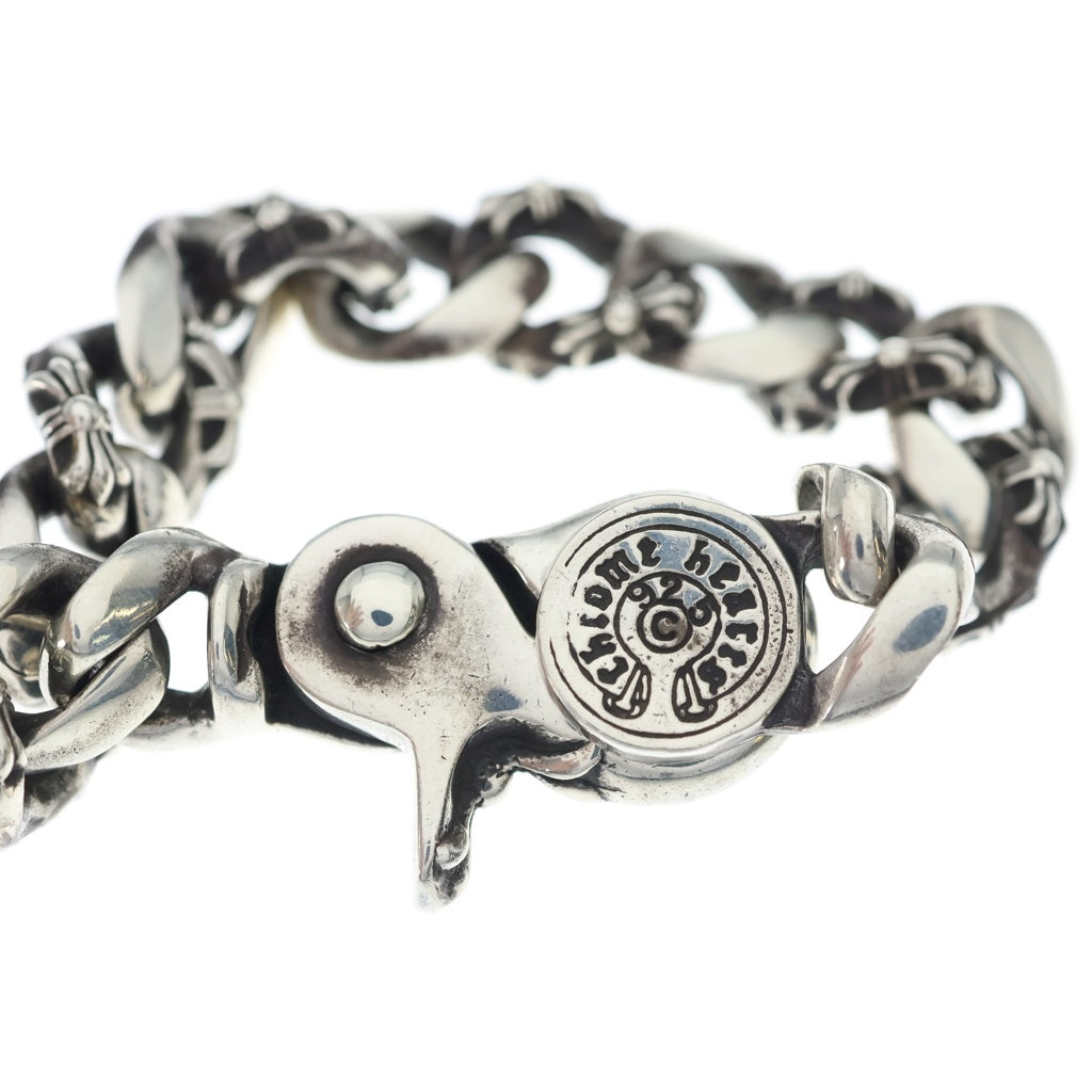 CHROME HEARTS(クロムハーツ) FNCY CHN LNK ファンシーリンククリップオールドブレスレット 13リンク シルバー BCA145