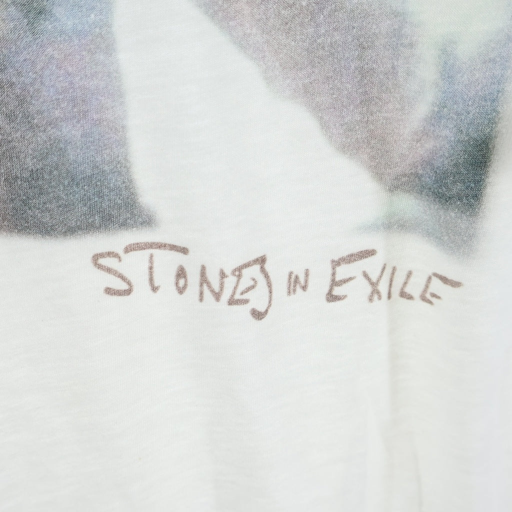 CHROME HEARTS(クロムハーツ) ×The Rolling Stones ローリングストーンズ フォトプリント半袖Tシャツカットソー