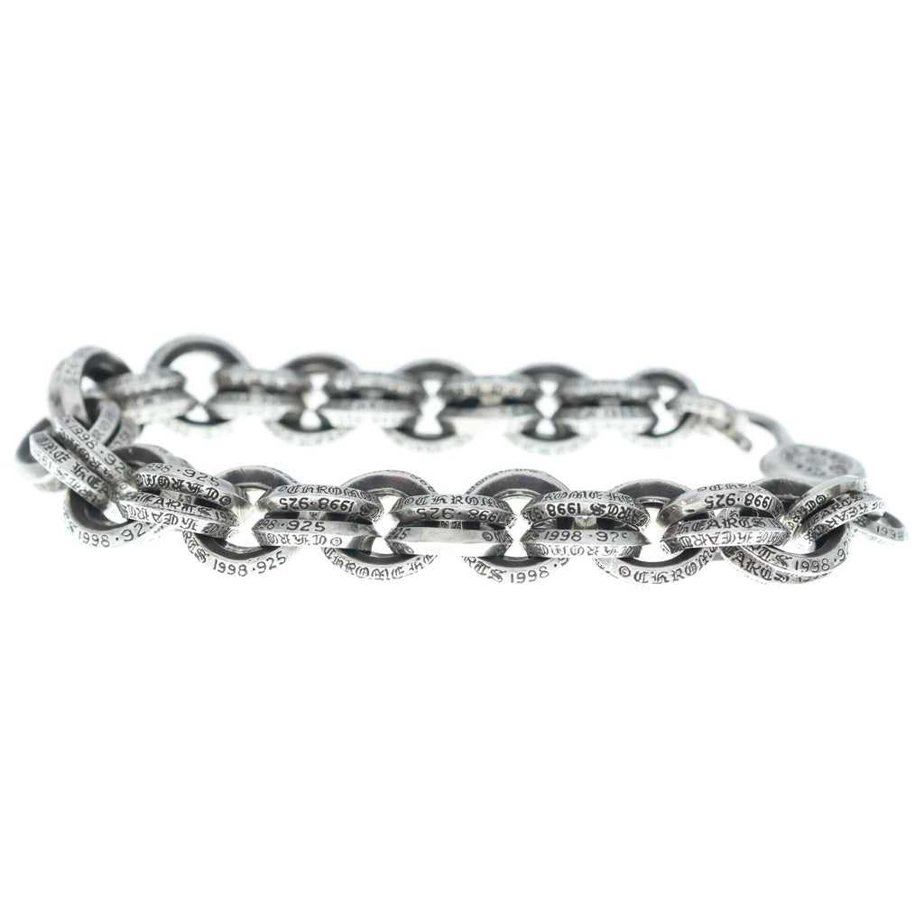 CHROME HEARTS(クロムハーツ) 2 DOUBLE B RING ダブルBリング ブレスレット シルバー BCA121