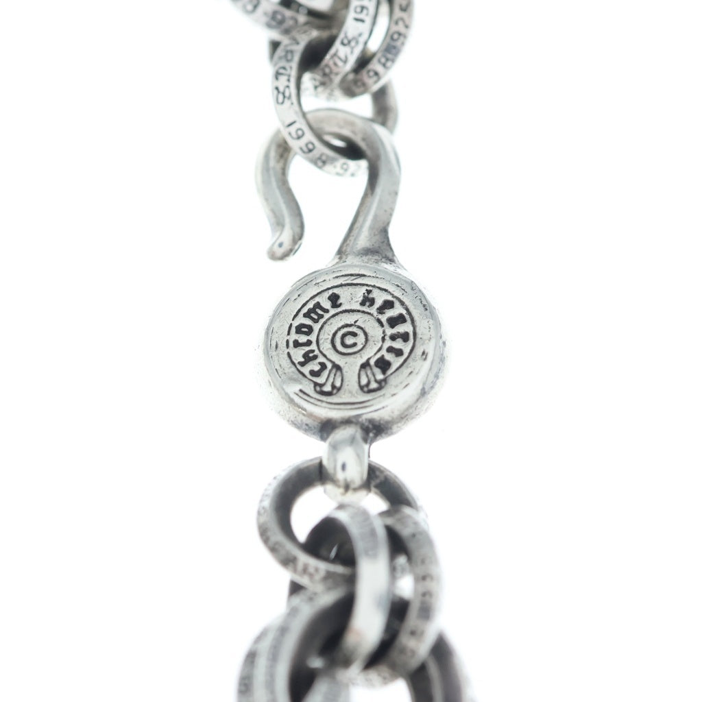 CHROME HEARTS(クロムハーツ) 2 DOUBLE B RING ダブルBリング ブレスレット シルバー BCA121
